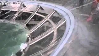 Уличный фонтан воронка 1
