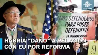 Seguimos trabajando pese a “pausa” de AMLO: Ken Salazar