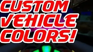 Custom Vehicle Light Colors In Subnautica!