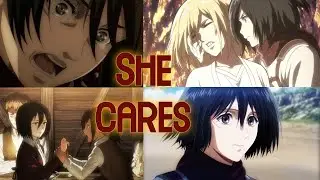 Mikasa being a caring friend for everyone_Attack on Titan