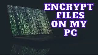 How to setup file encryption