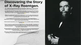 November 8: Honoring the Day X-rays Were Discovered