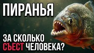 ПИРАНЬЯ: Самый сильный укус в истории Земли