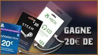 [CONCOUR] GAGNER CARTE CADEAU 20$ PSN , STEAM GRATUITEMENT