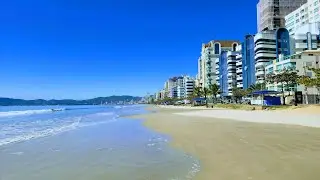 Itapema SC  Gelada  com 11° graus. no dia  13.08.2024