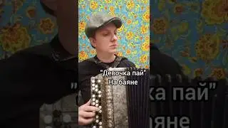 Девочка пай - Михаил Круг, на баяне 