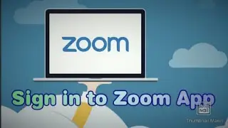 { How to Sign in to Zoom app | In Windows 10 |