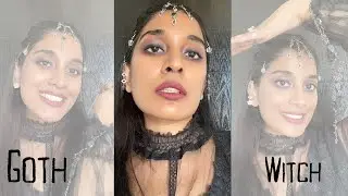 Gothic Witch makeup tutorial - Sexy witch makeup