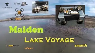 NewBeeDrone Flow Motors Maiden Lake Flight TBS Source One
