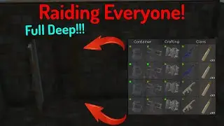 Raiding Everyone On Wipe Day! | Trident Survival v2