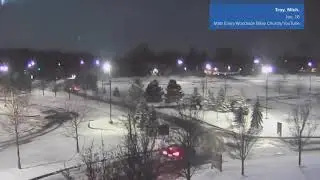 Метеорит ! США  , Штат Мичиган 16 Января 2018 г. часть 2 .
