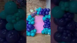 Floral x Balloon Installation✨ 50th Birthday Party Decor✨