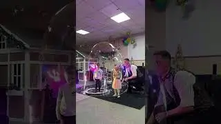 Двойное накрытие мыльным пузырем! Мега сложно 🤟