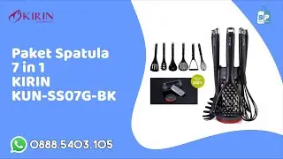 Unboxing Set Spatula Kirin: Inilah Isi dari Set Alat Masak yang Lagi Viral