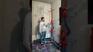 Необычный и эстетичный смеситель на объекте