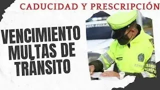 🔴 Vencimiento #multas de #tránsito. #caducidad y #prescripción.