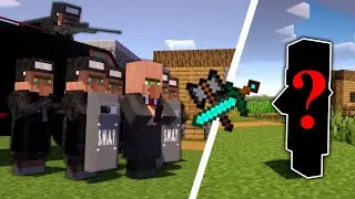 Minecraft Villagers VS Predator 