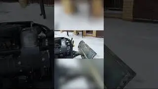 Минитрактор классика, видео по созданию уже на канале. #трактор #зима #снег #минитрактор #самоделки