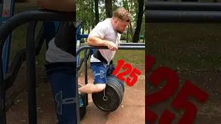 ОТЖИМАНИЕ НА БРУСЬЯХ 125 кг #воркаут #workout #брусья