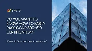 Do you want to know how to easily pass CCNP 300-610 DCID certification in 7 days?