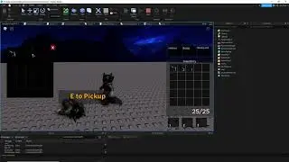 ROBLOX - Inventory / loot system with weight (Showcase) [Portfolio]