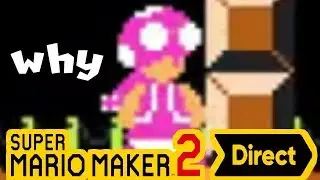 Mario Maker 2 Direct Reaction - STANKY TOADETTE