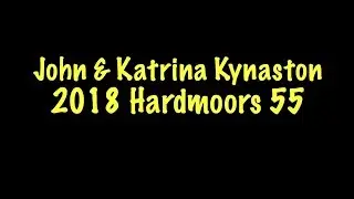 John & Katrina Kynaston running 2018 Hardmoors 55