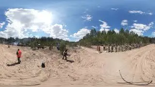 ЛИНИЯ ФРОНТА-2019: Бегство Али-Бабаха (панорама 360°)