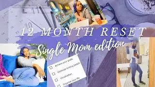 SINGLE MOM EDITION|INTENTIONAL GOAL SETTING|VISUALIZING|MINDSET|LIMITING BELIEFS|12 MONTH RESET 2024