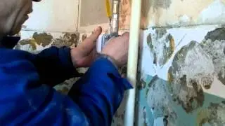 Установка газового счетчика