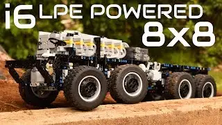 [MOC] Lego Technic Pneumatic 8x8 Tatra Chassis - RC - i6 LPE Powered and Massive!