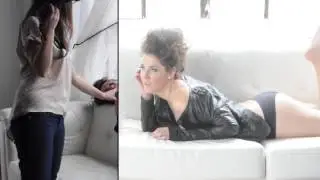 Miss S' Boudoir Shoot | Behind the scenes