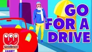 Captain Ace Zoomy Goes for a Drive in a Car 🚗  Vehicle Songs 🚗  Cars Song 🎵 Rhymes for Kids