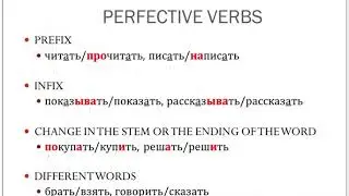 Verbal Aspect (Video 2)