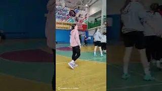 Разминка перед игрой.