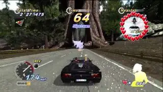 Outrun: Online Arcade - Heart Attack Mode - Goal D (Milky Way)