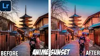 🔴Cara Mengedit Foto Seperti ANIME SUNSET Di Android | Sobat Editor