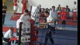 1/4 Первенство Европы по тайскому боксу 2010 (63,5 кг)