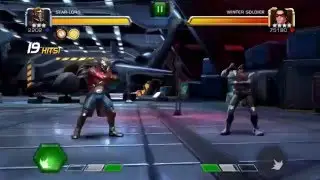 MCoC: ROL (Star Lord vs Winter Soldier) -no audio-