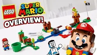 Adventures with Mario Starter Course (71360) LEGO Super Mario Overview!