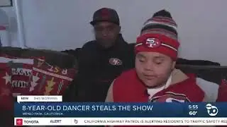 So you think you can dance? 8YO drops it like it's hot during concert!