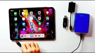 Transfer Videos From ANY External USB Hard Drives to iPad Pro Direct!