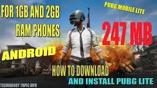 How To Download And install PUBG Mobile Lite in Any Android Device