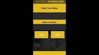 Inventory (stock count) and order app. Getting started.