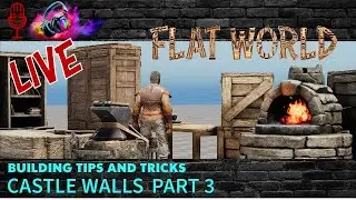 Ark Survival Ascended | Castle Walls & Towers part 3  | Building Tips And Tricks