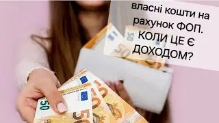 Поповнення рахунку ФОП власними коштами. Чи буде дохід?  Електронна книга доходу для ФОП. Всі ведуть