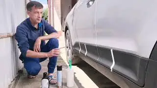Тест полироли для пластика авто