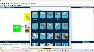 contoh simulasi jaringan sederhana di Cisco Packet Tracer
