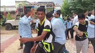 टीम के जीतने पर खुशी का इजहार किया गया