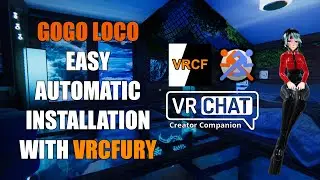 How to install GoGo Loco automatically using VRCFury - VRChat Avatar Tutorial